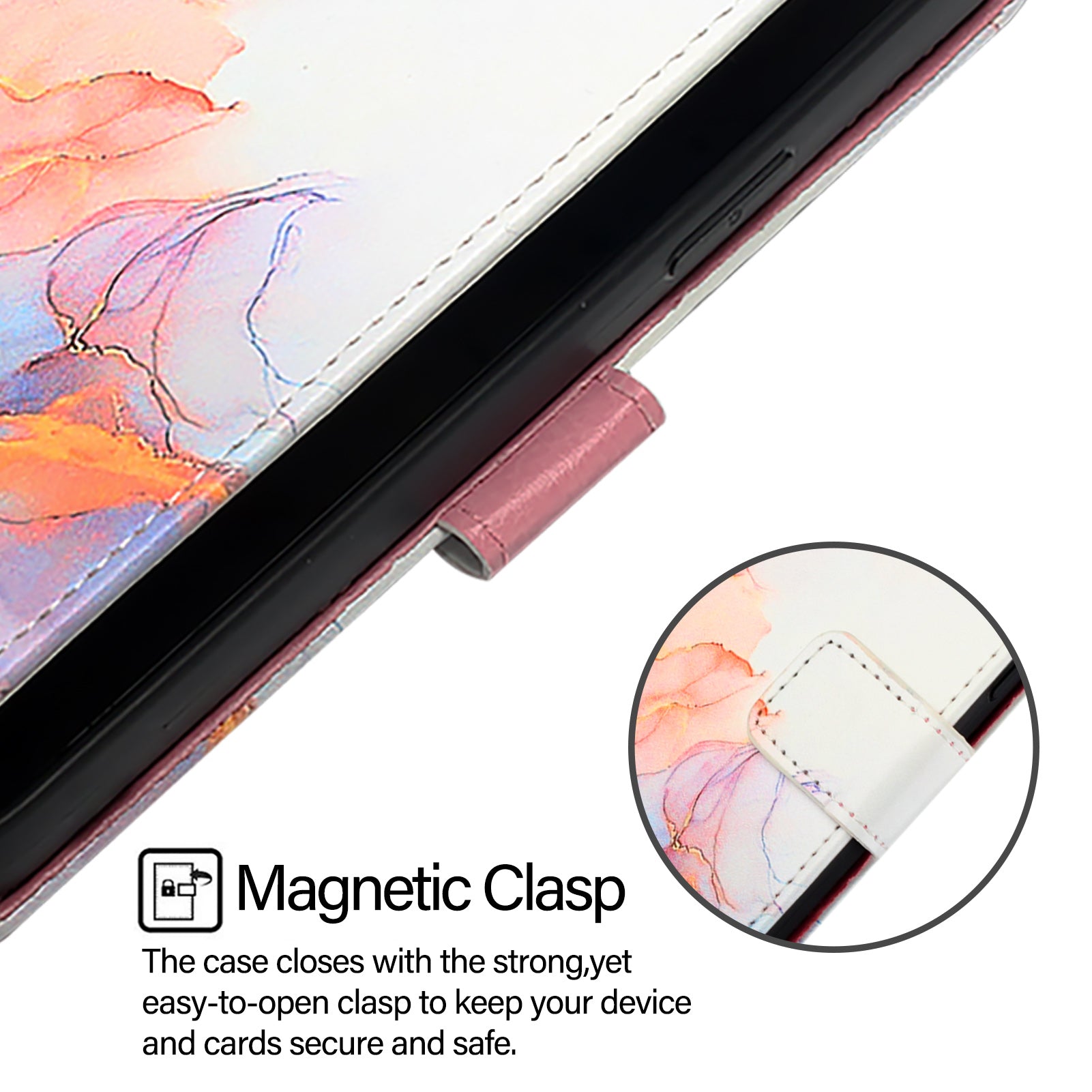 For Samsung Galaxy A16 5G / A16 4G Case YB Pattern Printing Leather Series-5 Marble Pattern Wallet Phone Cover - Milky Way Marble White LS004 For Samsung Galaxy A16 5G / A16 4G Case YB Pattern Printing Leather Series-5 Marble Pattern Wallet Phone Cover - Milky Way Marble White LS004